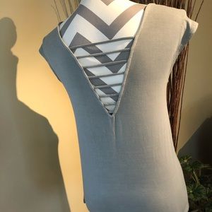 Grey American Eagle Blouse